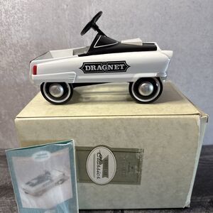 Vtg Hallmark Kiddie Car Classics 1956 Garton Dragnet Pedal With Defect